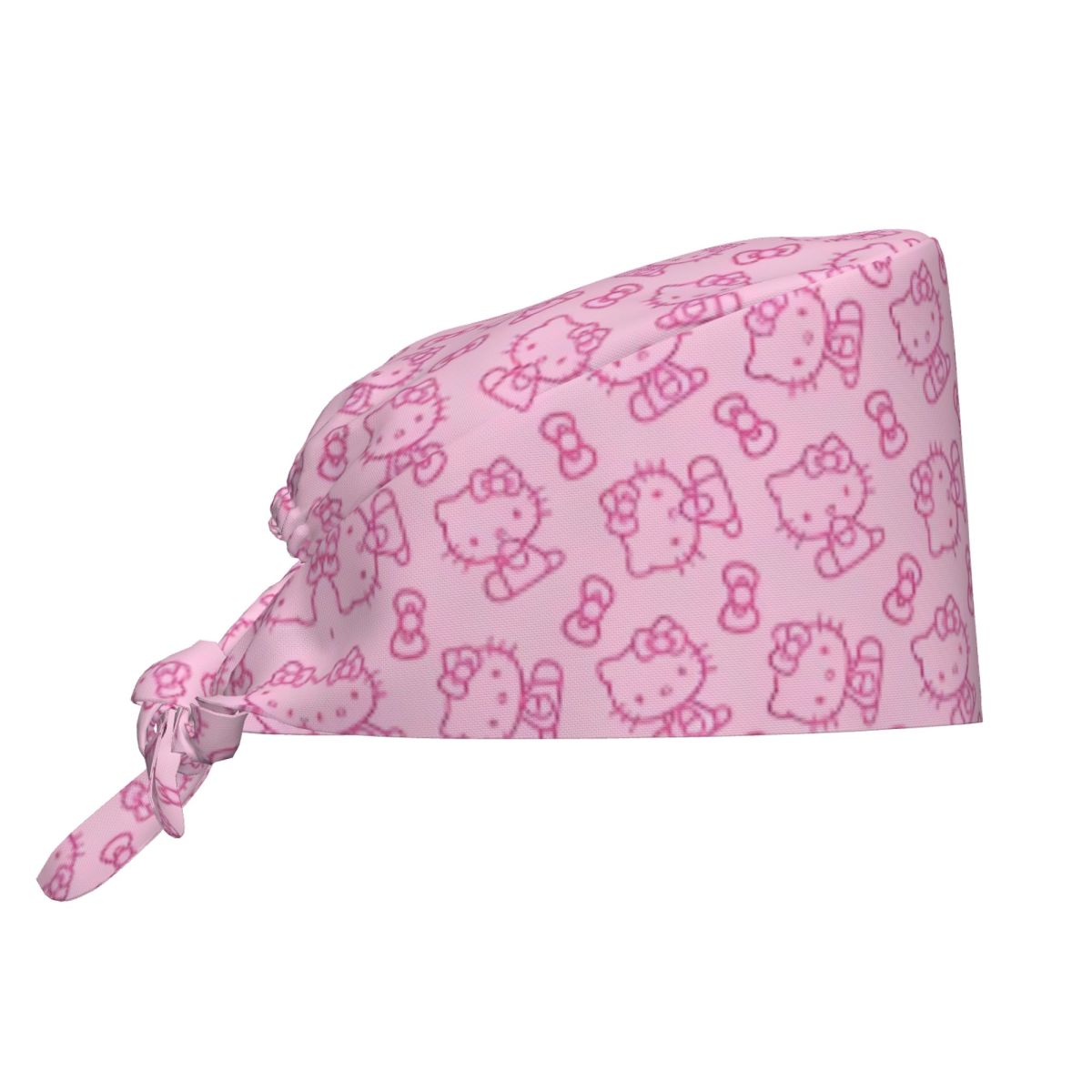 Kawaii Tech Accessories - Chapeau de travail médical rose personnalisé