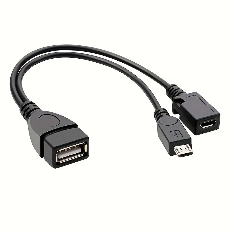 Tech Accessories For A Tablet - Adaptateur répartiteur OTG USB vers Micro