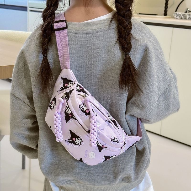 Sac à bandoulière imprimé Kuro - Kawaii Tech Accessories avis et prix
