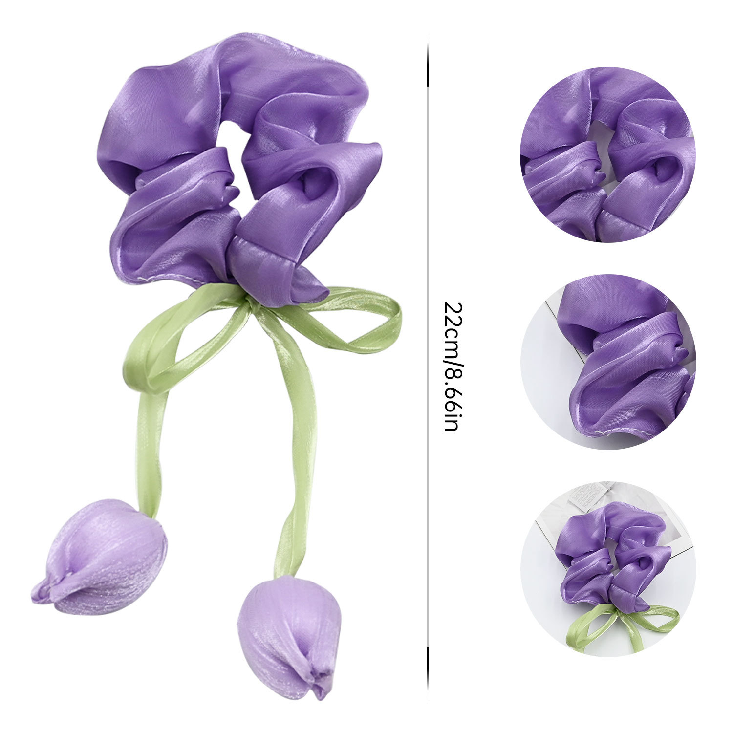 Chouchous à fleurs de tulipe,  - Hi Tech Accessories avis et prix
