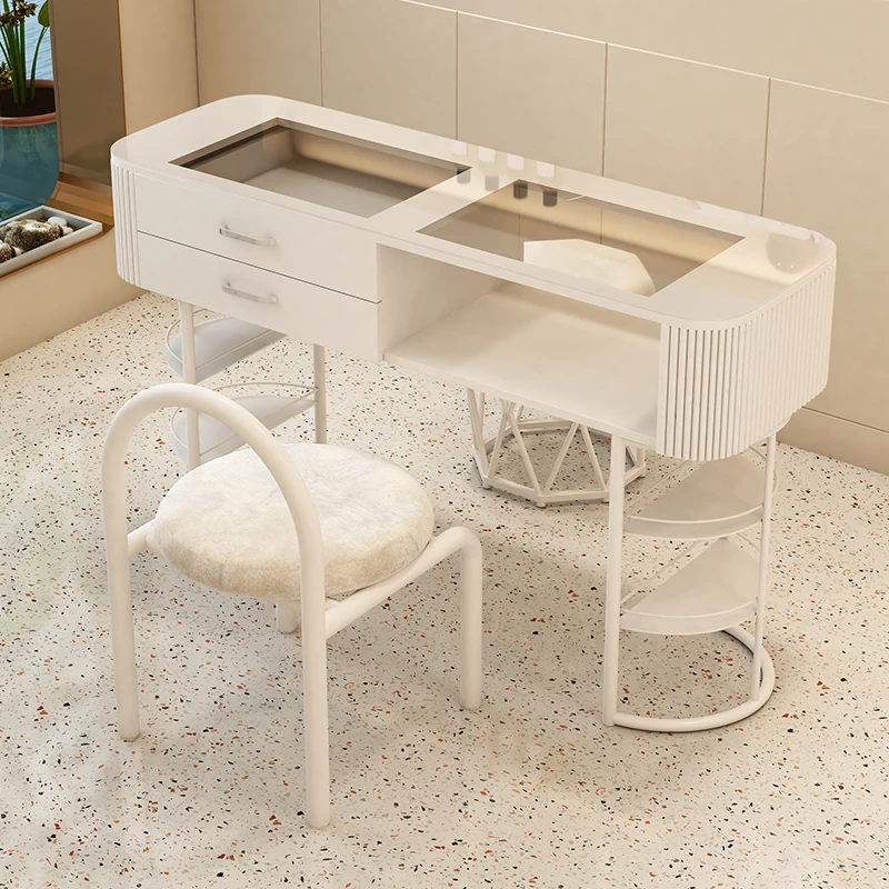 Table de manucure de luxe blan - Tech Accessories Stand avis et prix