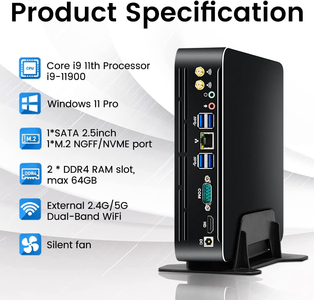 Mini PC Partaker 11e génératio - Intel Cpu Core I5 avis et prix