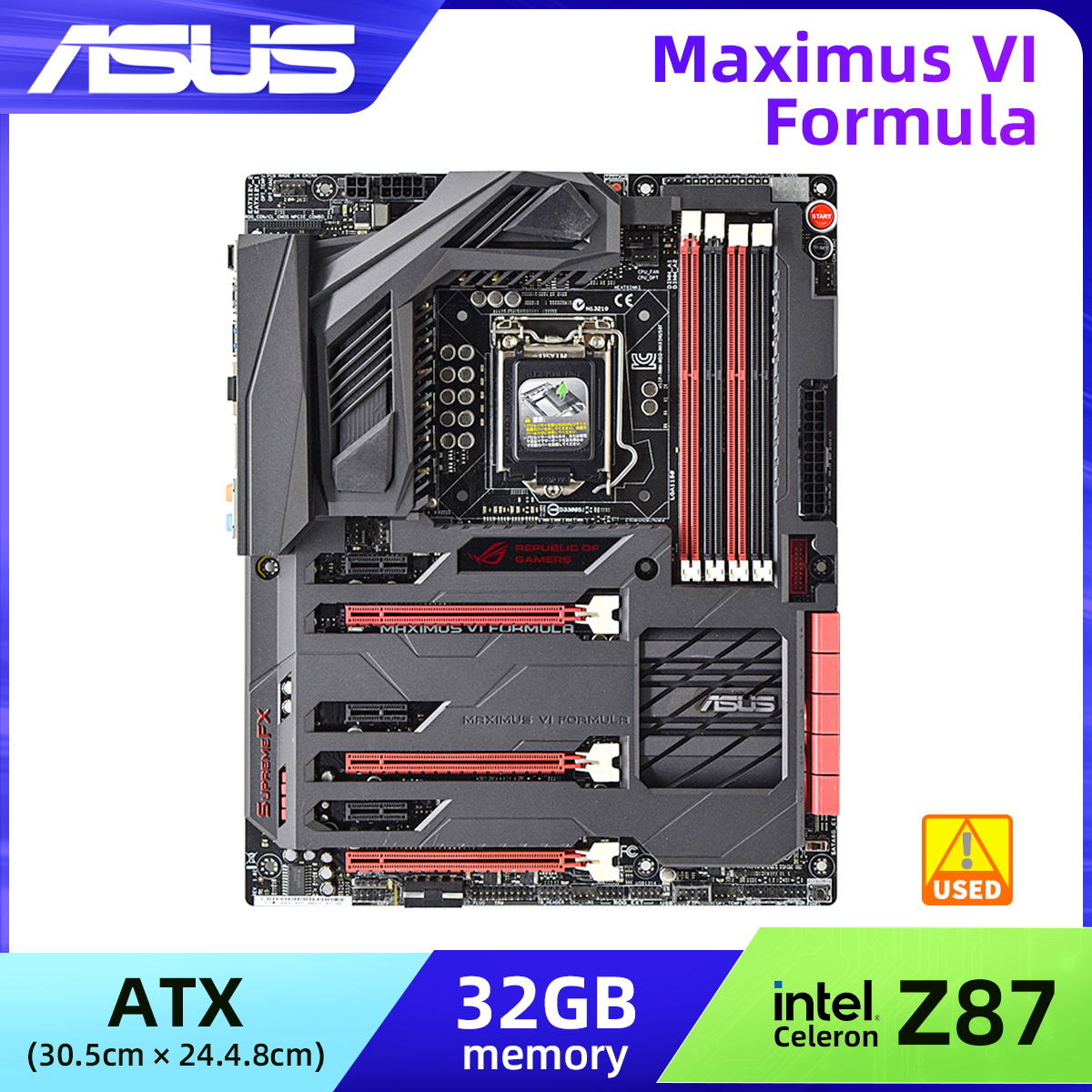 Carte mère ASUS MAXIMUS VI FOR - Intel Cpu Core I5 avis et prix
